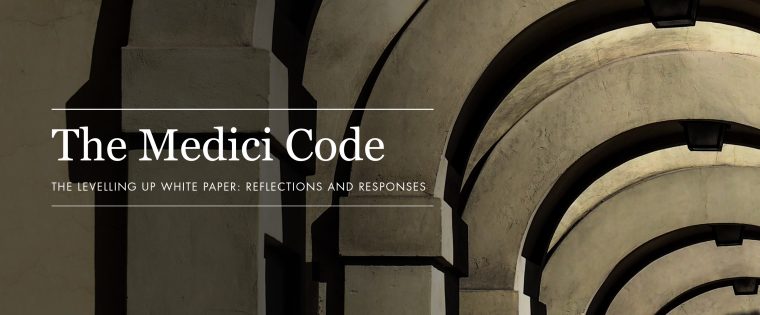 The Medici Code – Essay 2: ‘A planner’s view’ by Catriona Riddell, visiting fellow, Localis